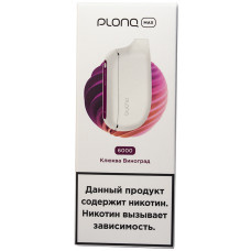 Вейп Plonq MAX 6000 Клюква Виноград