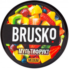 Смесь Brusko 50 гр Medium Мультифрукт (кальянная без табака)