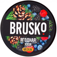 Смесь Brusko 50 гр Medium Ягодная Хвоя (кальянная без табака)