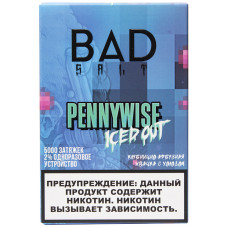 Вейп Bad Drip Salts 5000 тяг Pennywise Iced Out 2% 650 mAh Одноразовый