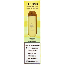 Вейп Elf Bar NC1800 Банановое Молоко 20 мг 950 mAh Одноразовый