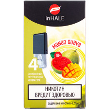 Картриджи inHALE 4 шт Mango Guava 0.75 мл (совместимы с JUUL)