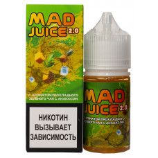 Жидкость Mad Juice 2.0 30 мл Прохладный Зелёный Чай с Ананасом МАРКИРОВКА