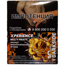 Табак DarkSide Xperience 30 г Multy Fruity Манго Папайя Гуава