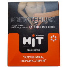 Табак Black Burn HiT 30 гр Peach House Клубника Персик Личи