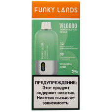 Вейп Funky Lands Vi10000 Strawberry Kiwi Клубника Киви Одноразовый