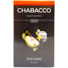 Смесь Chabacco 50 гр Medium Белое Яблоко White Apple (кальянная без табака)