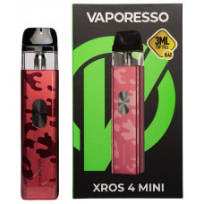 Vaporesso XROS 4 Mini Kit Camo Red 1000 mAh Красный Камуфляж