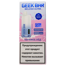 Вейп GeekBar MELOSO Ultra 10000 Черника Лёд